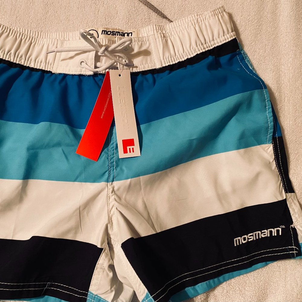 Mosmann Men's Swim Short, Size Small, NWT